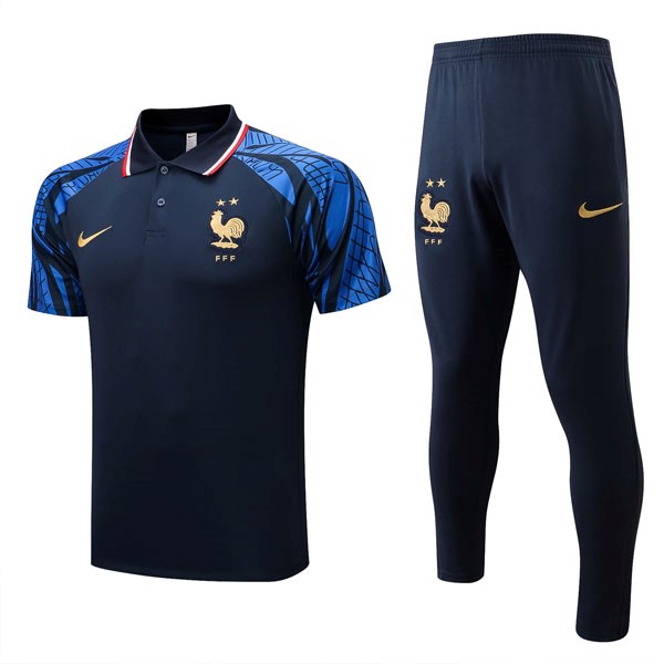 Polo Francia Set Completo 22/23 Blu